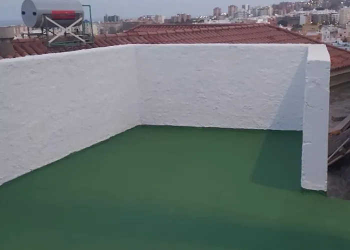 Loft Con Vistas Al Mar Y Ciudad Lägenhet